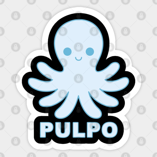 Pulpo Sticker by JonnysLotTees